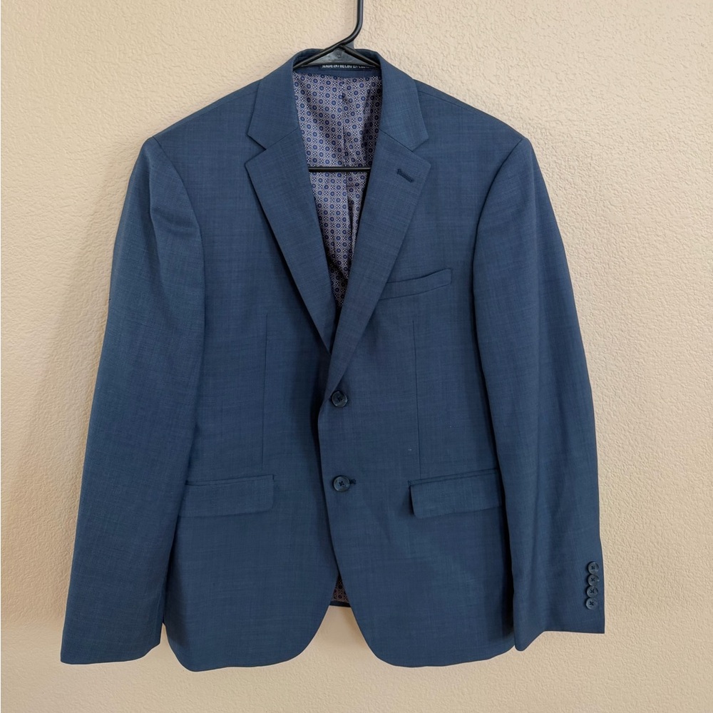 Original Penguin Navy Two-Button Notch Lapel Blazer